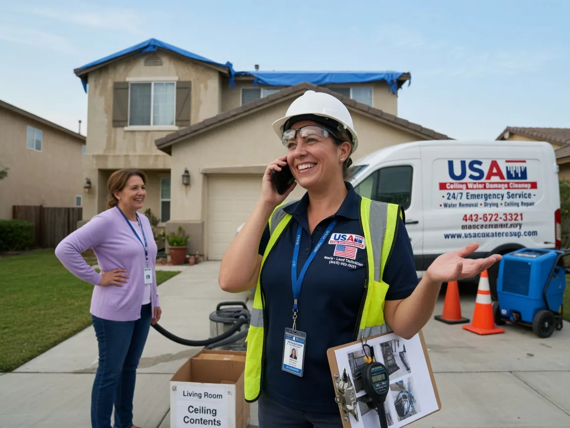 Ceiling Water Damage Restoration Cantua Creek, CA FAQs